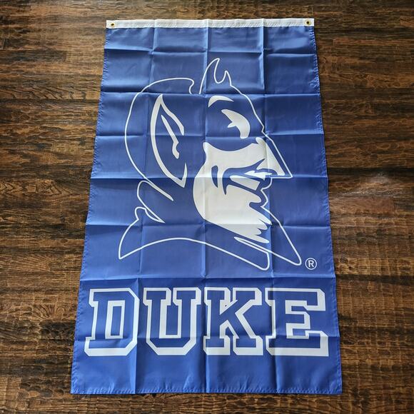 Duke Blue Devils Flag Banner New 3x5‎ Ft Mancave Garage Office Gameday Dorm - Picture 2 of 3
